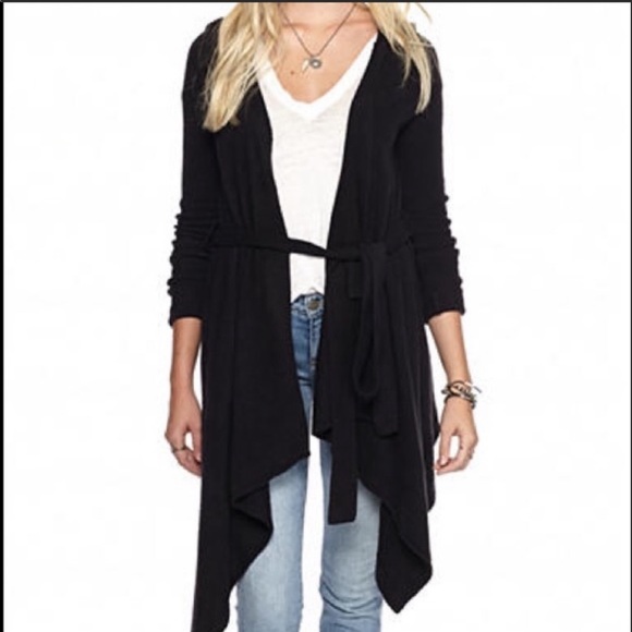 Free People Sweaters - Free people Sloane Hooded Wrap Cardigan
